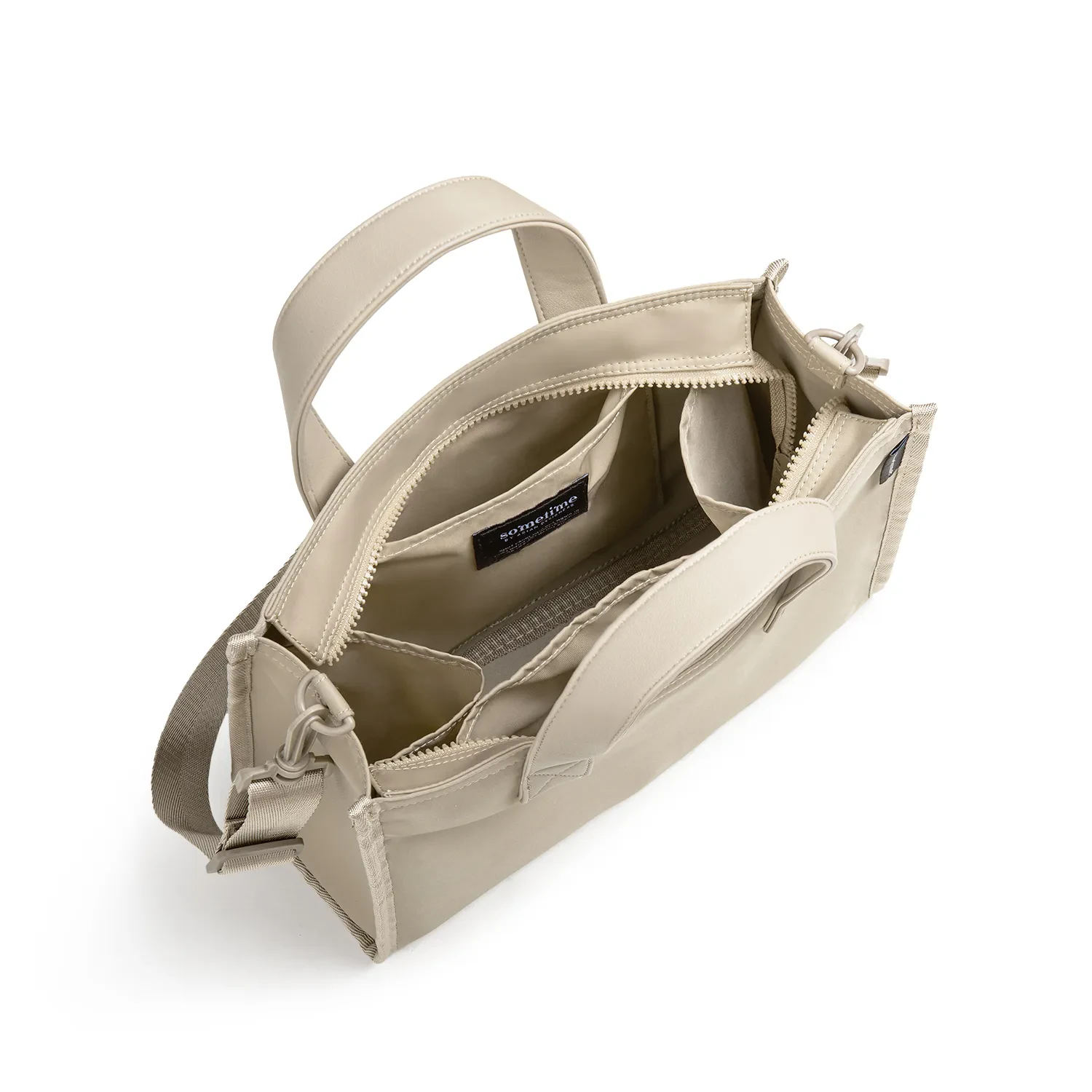 ESTELA 2 AIR M CROSSBODY BAG - OATMILK